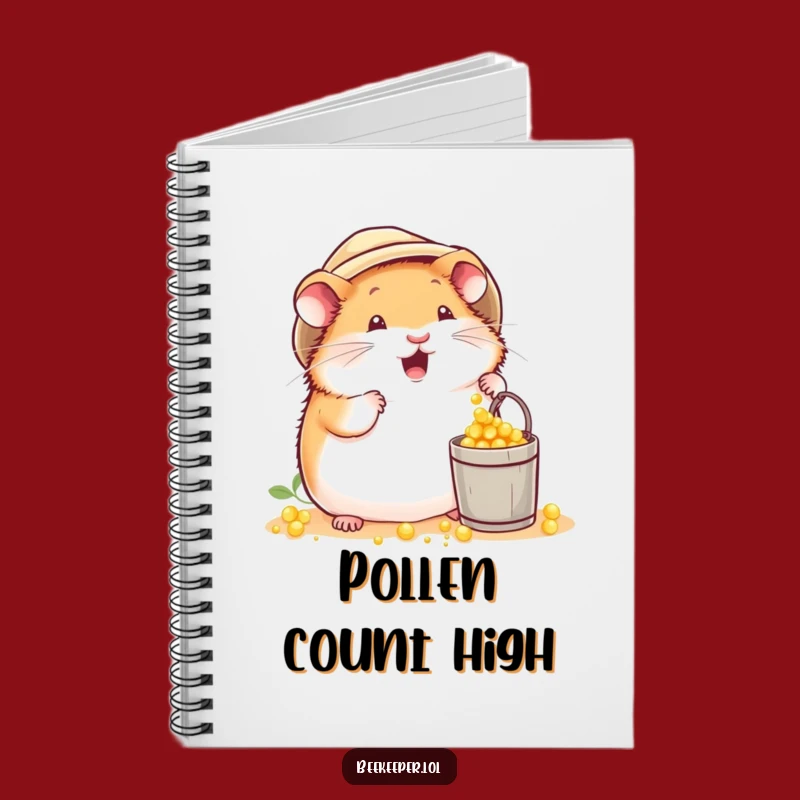 Funny Hamster Beekeeper Notebook: Jot Down Your Busy Ideas!